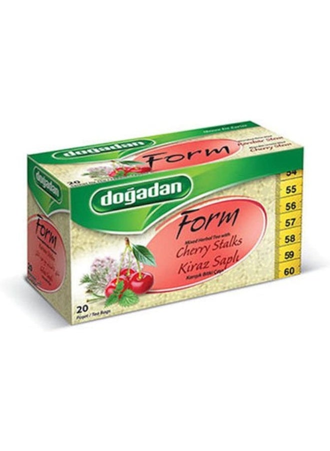 Dogadan Form Tea with Cherry Stalks - 20 Teabags - Image 1